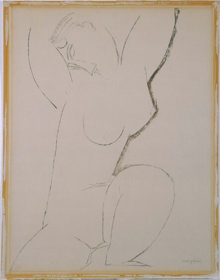 Amedeo Modigliani, ‘Caryatid’, date unknown