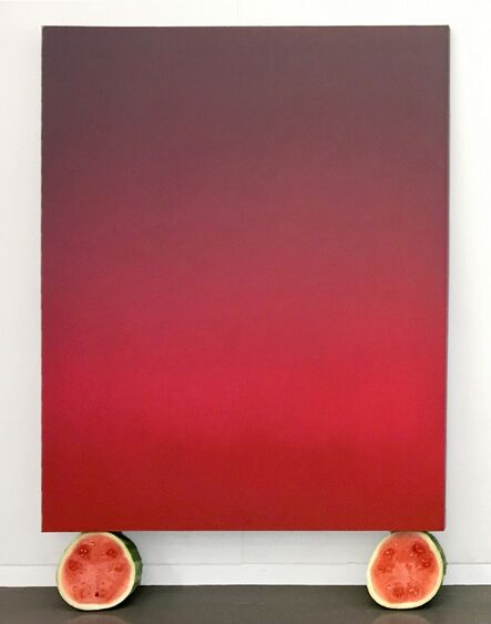 Isaac Aden, ‘Untitled (Pink and Grey Tonalist with Watermelons)’, 2017