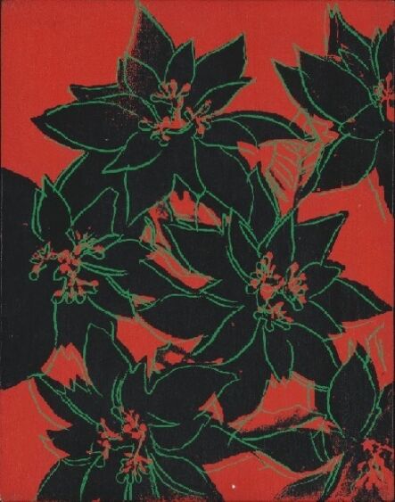 Andy Warhol, ‘Poinsettia’, 1982