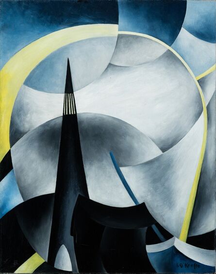 Ida O’Keeffe, ‘Variation on a Lighthouse Theme V’, ca. 1931-32