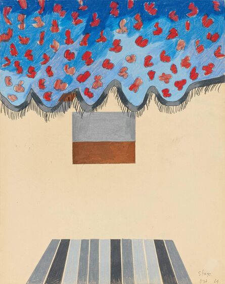 David Hockney, ‘Stage’, 1964