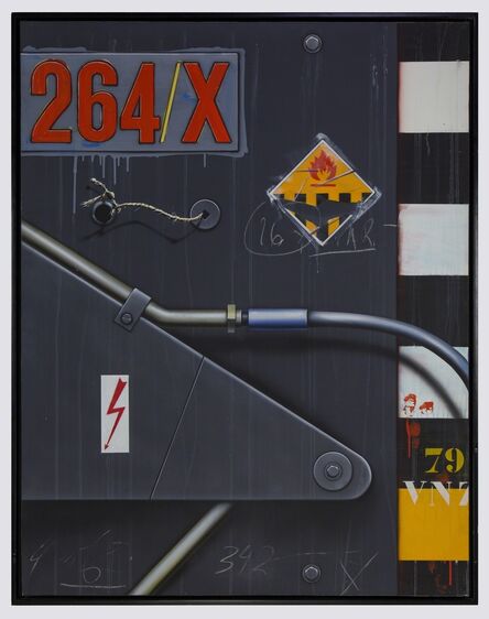 Peter Klasen, ‘S.I.T.A. Camion 264/X Gris’, 1987