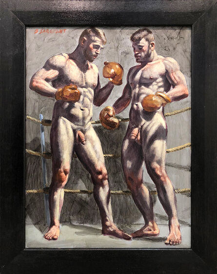 Mark Beard, ‘Two Men in Boxing Gloves’, n.d.