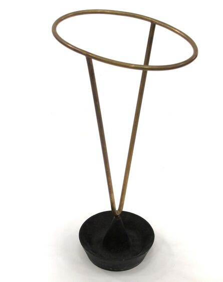 Carl Auböck, ‘Iron and Brass Umbrella Stand’, ca. 1950