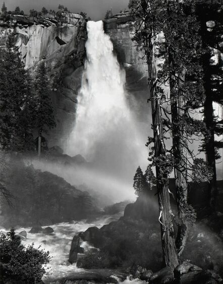 Ansel Adams, ‘Nevada Fall, Rainbow, Yosemite National Park, California’, ca. 1947