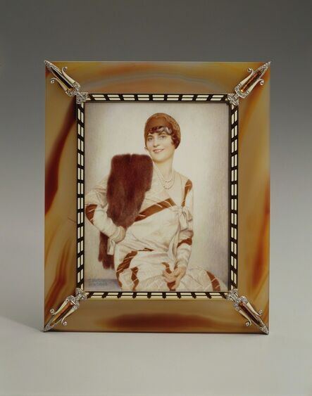 Cartier, ‘Frame with Miniature of Marjorie Merriweather Post’, 1929