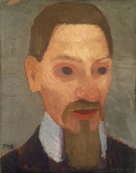 Paula Modersohn-Becker, ‘Bildnis Rainer Maria Rilke (Portrait of Rainer Maria Rilke)’, 1906