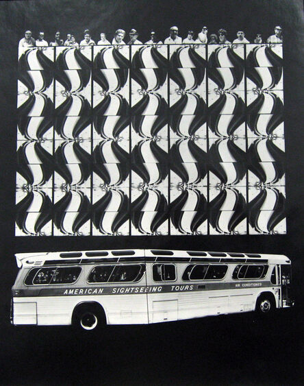 Barbara Crane, ‘Bus People’, 1975