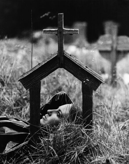 Sam Haskins, ‘November Girl Grave Scene’, 1966
