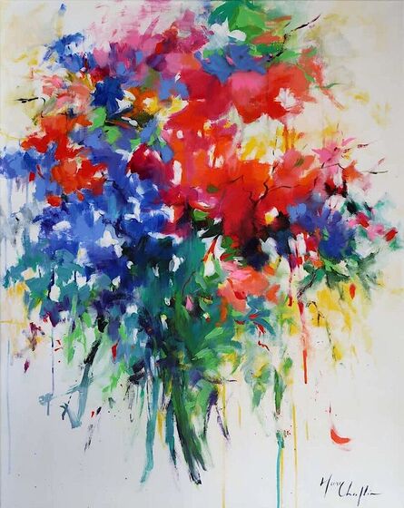 Mary Chaplin, ‘Bohemian Bouquet - floral still life’, 2024