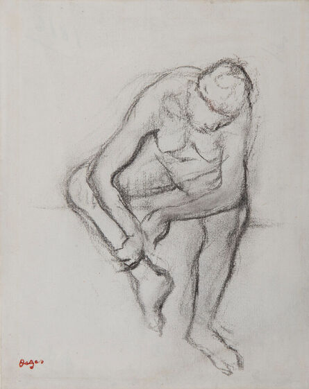 Edgar Degas, ‘Femme nue assise’, 1834-1917