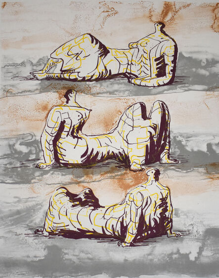 Henry Moore, ‘Three Reclining Figures’, 1971/72 