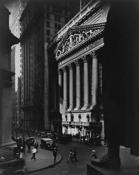 Berenice Abbott, ‘Wall Street’, 1934-1936/1979