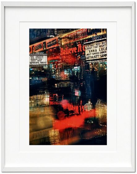 Marvin E. Newman, ‘Marvin E. Newman. Signed Limited Edition with signed print “Broadway, Believe It, 1958”’, 1958