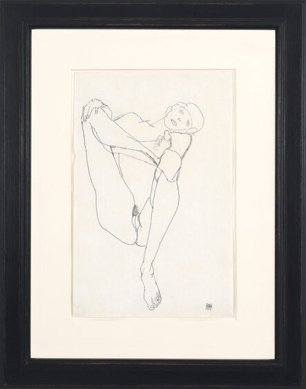 Egon Schiele, ‘Seated Female Nude’, 1913