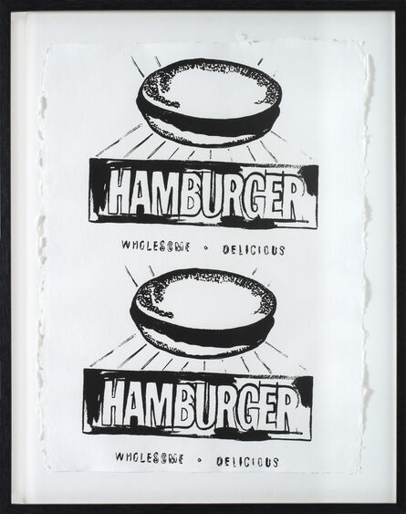 Andy Warhol, ‘Hamburger’, 1986