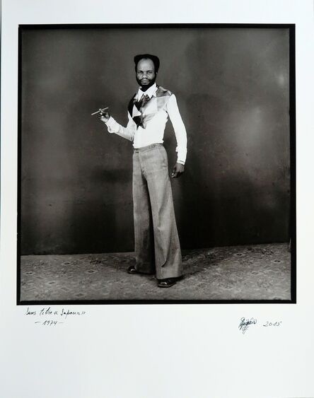 Ambroise Ngaimoko, ‘Sans titre (un sapeur)’, 1973-1975