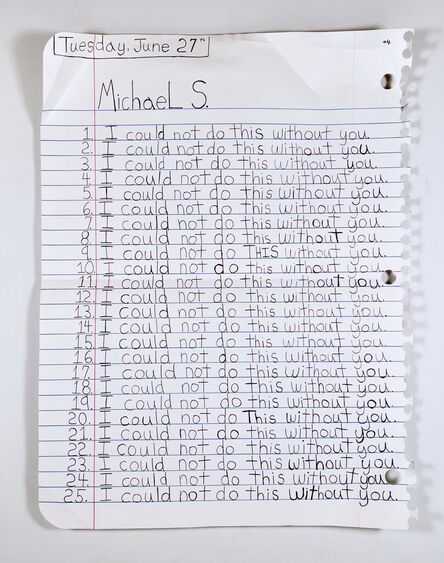 Michael Scoggins, ‘Without You’, 2023