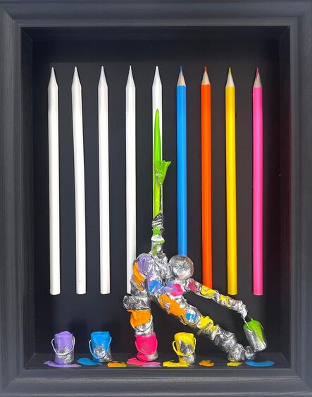 Bernard Saint Maxent, ‘Les crayons noirs 02.24’, 2024