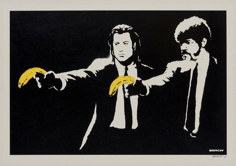 Banksy, ‘Pulp Fiction’, 2004, Print, Screenprint in colours, Forum Auctions