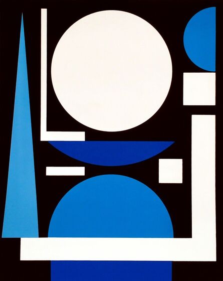 Josef Albers, ‘Josef Albers Auguste Herbin exhibition poster ’, 1975