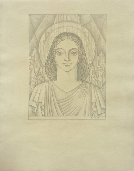 Emil Bisttram, ‘The Youth Jesus’, 1929