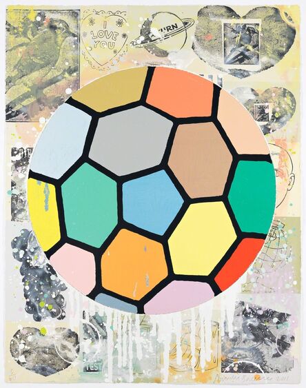 Donald Baechler, ‘Colorful Ball’, 2011