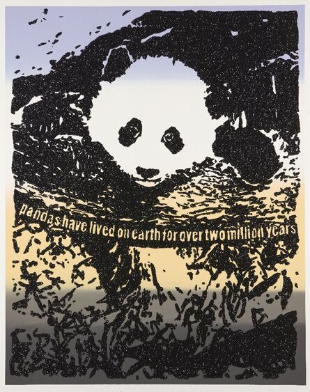 Rob Pruitt, ‘Giant Pandas Spend About 12 Hours a Day Eating Up to 15 Kilograms of Bamboo. Bamboo is Rich in Protein as Well as Fibre, Which is Why They Poop Up to 50 Times a Day! Sometimes They Eat and Poop at the Same Time’, 2019