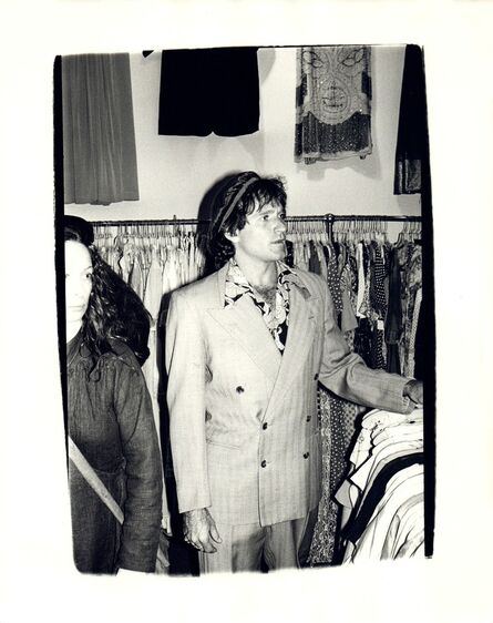 Andy Warhol, ‘Andy Warhol, Photograph of Robin Williams at a Thrift Store in the Village, 1979’, 1979