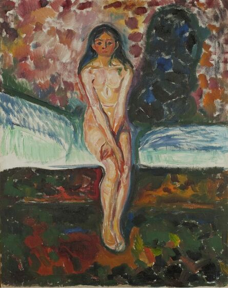 Edvard Munch, ‘Puberty’, 1914-1916