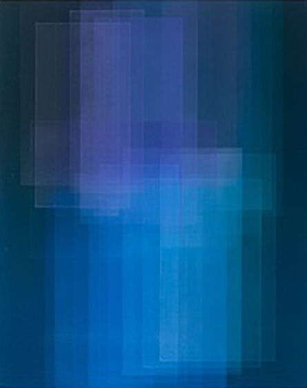 Bernadette Jiyong Frank, ‘Migrant (Violet/Blue)’, 2018