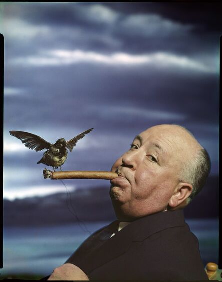 Philippe Halsman, ‘Alfred Hitchcock for the promotion of the film "The Birds"’, 1962