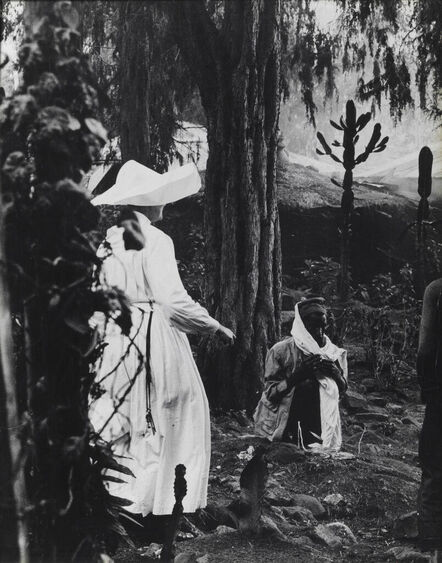 Thomas Hoepker, ‘Sister Gabriel and a leper, Ethiopia’, 1965