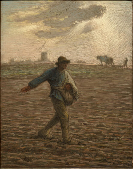 Jean-François Millet, ‘The Sower’, c. 1865