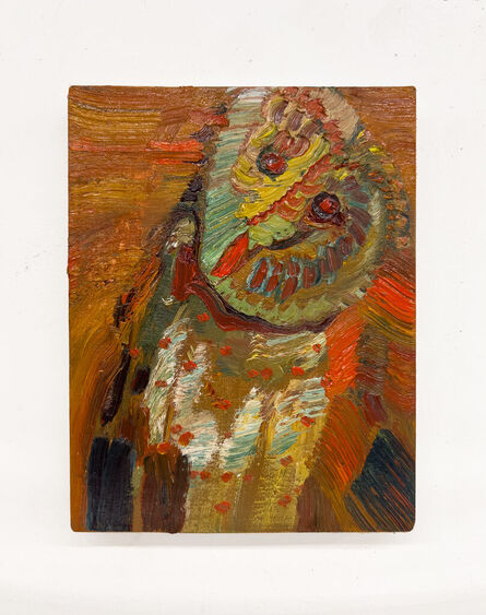 Jeane Cohen, ‘Orange Owl’, 2024
