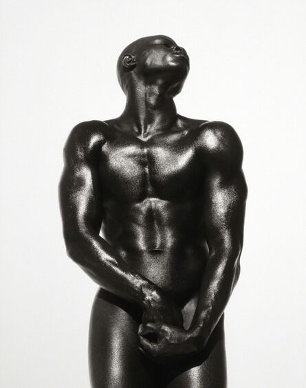 Herb Ritts, ‘Djimon Three Quarter Nude’, 1989