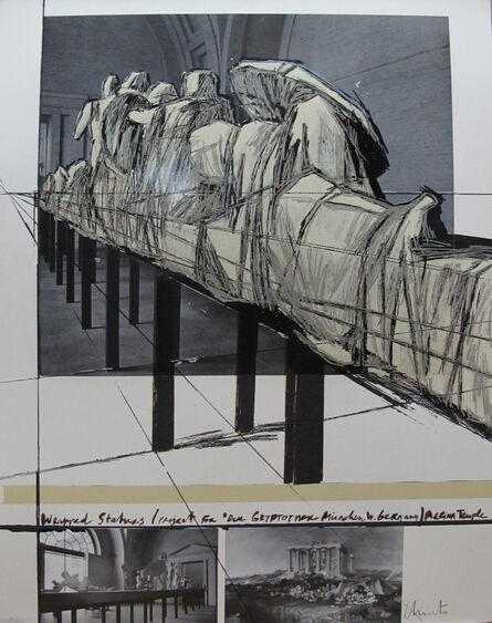 Christo, ‘Wrapped Statues ’, 1988