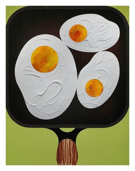 Casey Gray, ‘Three Fried Eggs’, 2017