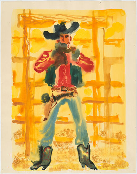 George Grosz, ‘Cowboy’, 1952