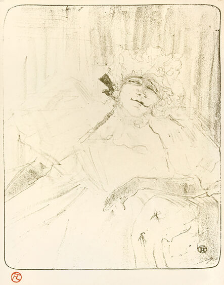 Henri de Toulouse-Lautrec, ‘CHANSON ANCIENNE, YVETTE GUILBERT’, 1898