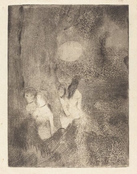 Edgar Degas, ‘Dancers in the Wings (Danseuses dans la coulisse)’, ca. 1877