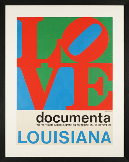 Robert Indiana, ‘LOVE Louisiana’, 1968