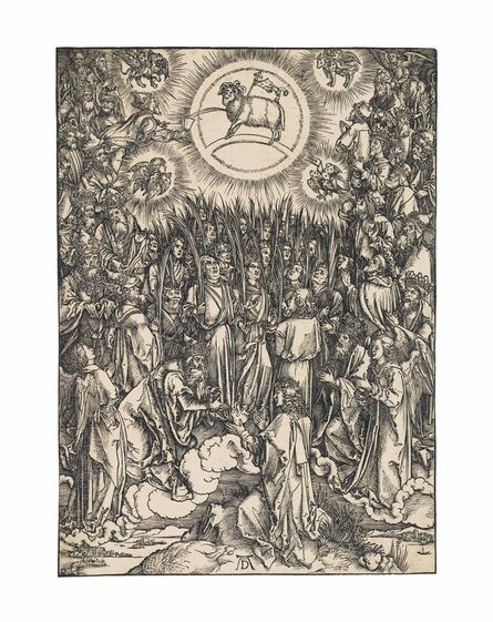 Albrecht Dürer, ‘The Adoration of the Lamb, from: The Apocalypse (B. 67; M., Holl. 176; S.M.S. 124)’, ca. 1496-97