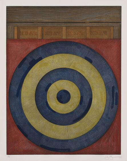 Jasper Johns, ‘Target with Four Faces (U.L.A.E. 203)’, 1979