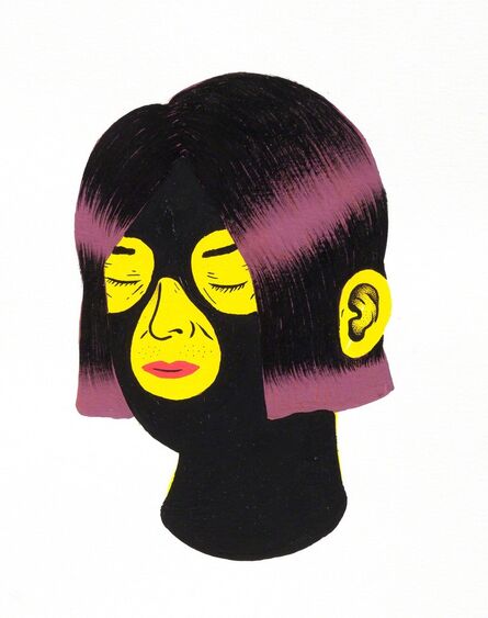Grip Face, ‘Portrait Black Face #18’, 2015