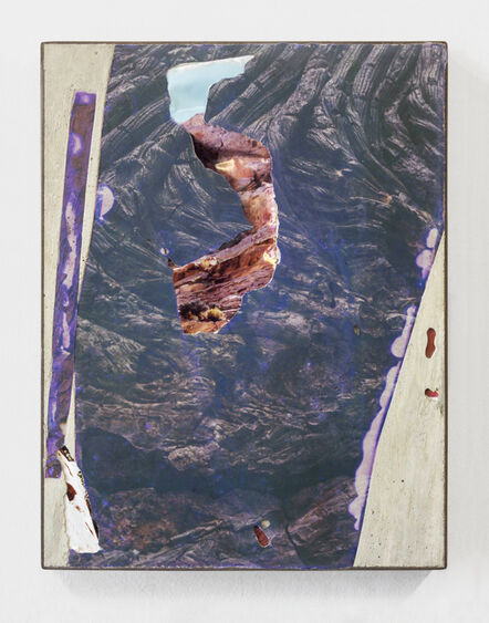 Letha Wilson, ‘Utah Volcanoes Black Concrete Bend (Steel)’, 2014