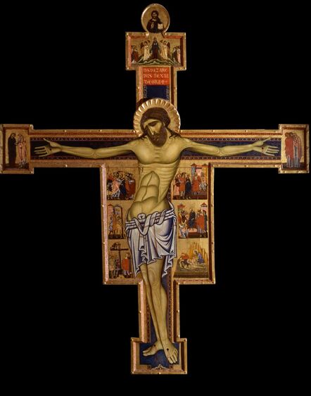 Coppo di Marcovaldo, ‘Crucifix, Tuscany, Italy’, ca. 1250-70