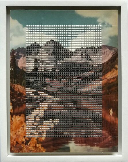 Nina Tichava, ‘Maroon Bells in Fall, Aspen Colorado / Borrowed Landscape No.9’, 2017