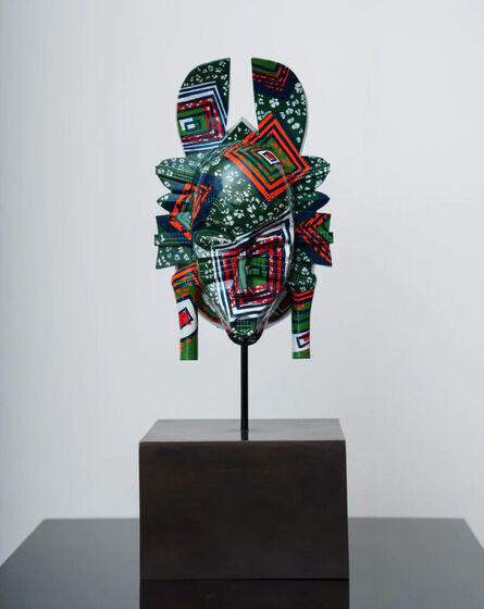 Yinka Shonibare, ‘Hybrid Mask II (K’peliyee)’, 2021