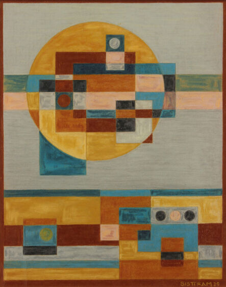 Emil Bisttram, ‘Indian Symbols Abstraction, 1939’, 1939